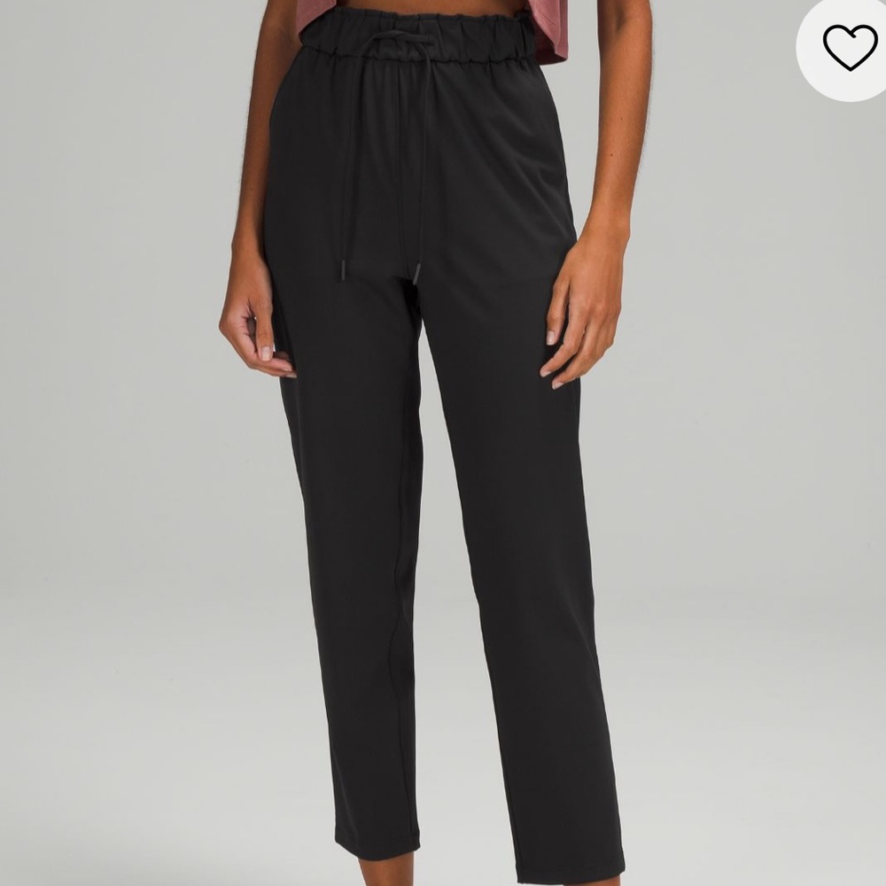 Lululemon Stretch High Waist Straight Leg 7/8 Pants